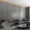 WPC FLUTED PANEL SILVER BRUSH